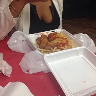 food, nachos