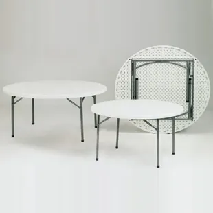 60&quot; Plastic Round Tables