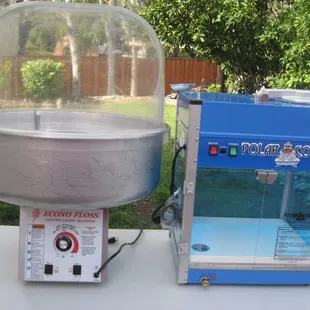 Cotton candy machine and Snow cone machine