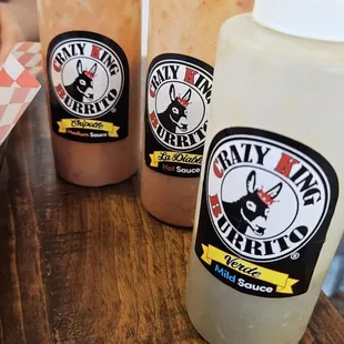 Hot sauce offering