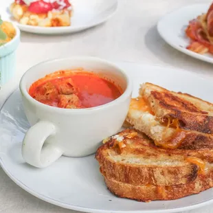 Grilled Cheese + Tomato Soup