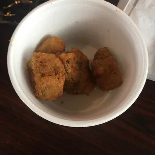 Fried okra