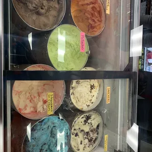 Their ice cream and gelato