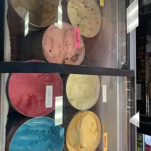 Ice cream and gelato