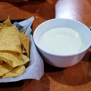 This is a large cheese dip.