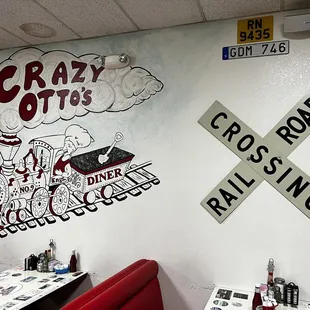 graffiti on the wall