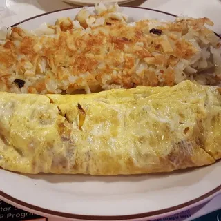 Bacon and Cheese Omelette