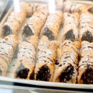 food, dough desserts, donuts