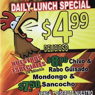 Ven y disfruta de nuestros deliciosos platos, abiertos de lunes a domingo