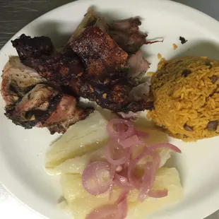 Every Saturday Lechon Asado ( roasted pig )