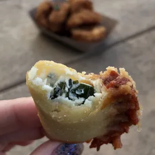 They make their ravioli from scratch. The filling is super good.