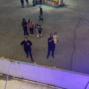 Top view of fun house