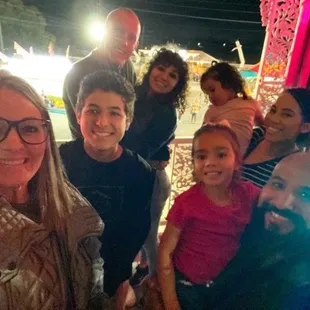 The top of the fun house!