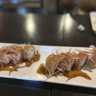 F-5. Albacore Tataki Roll