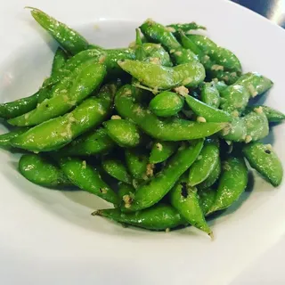 1. Garlic Edamame