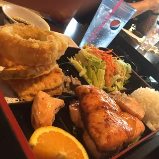 6. Salmon Teriyaki Combo