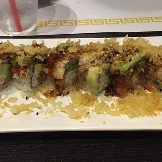 B-6. Crunch Dragon Roll