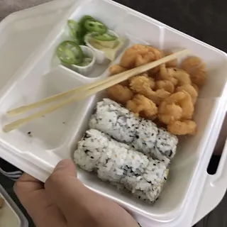 T-7. Popcorn Shrimp Roll