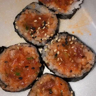 9. Spicy Yellowtail Roll