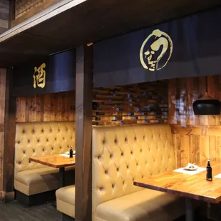 sushi and sashimi, outside