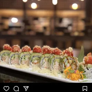 Instagram / Spicy Tuna &amp; Avocado Roll