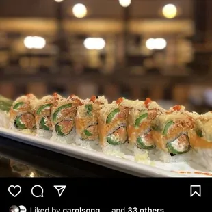 Instagram / Hot &amp; Spicy Roll