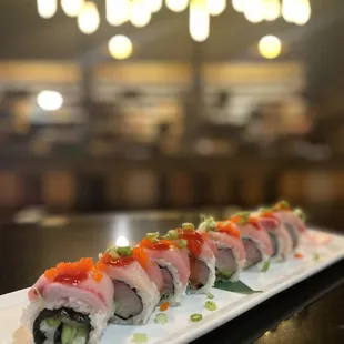 "Double Hamachi Roll"