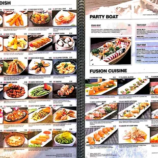 Updated 2022: Appetizers &amp; Fusion Menu