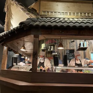 Updated Sushi bar - looks really authentic