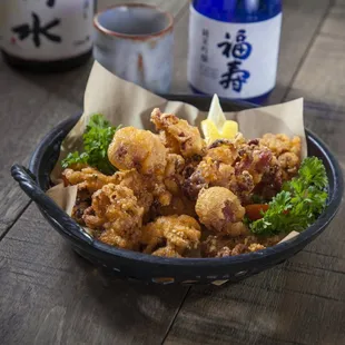 Fried Baby Octopus
