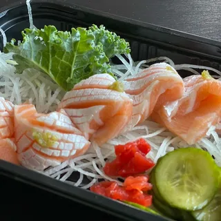 Salmon Belly Sashimi