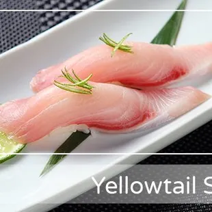 Yellowtail sushi