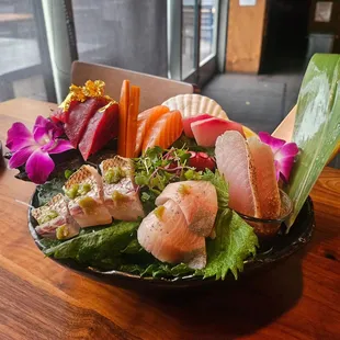 food, sushi, sashimi, sushi and sashimi