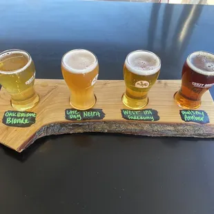 Beer flight