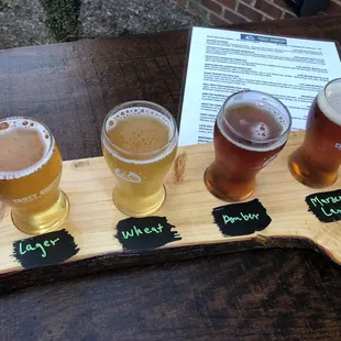 Beer flight