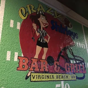 a woman on a football field