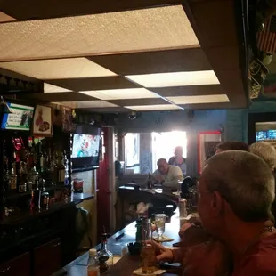 It's a cheers type bar... the old Fat Tuesdays