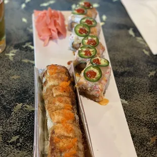 Lion King on left and Spicy day on the right