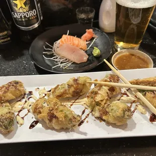 Jalapeño stuffed spicy tuna