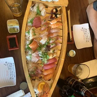 Sushi &amp; Sashimi Boat $79.25