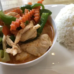 Panang Curry with chicken