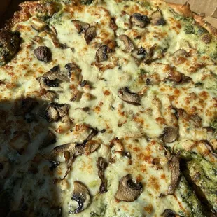 Almost Sabzi pizza!!! lol