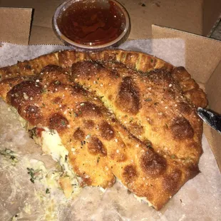 Chicken Florentine Calzone