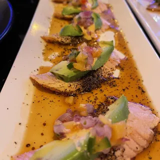 Seared Salmon Carpaccio