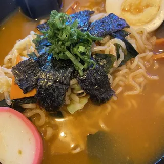 Spicy Ramen Noodle Soup