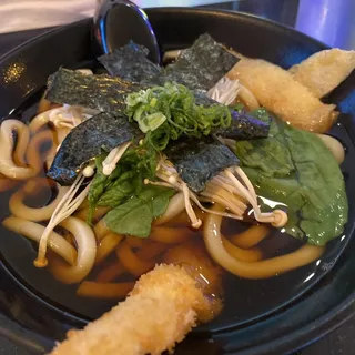 Shrimp Tempura Udon Noodle Soup