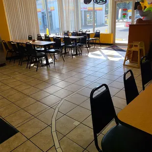 Interior.. lots of seating