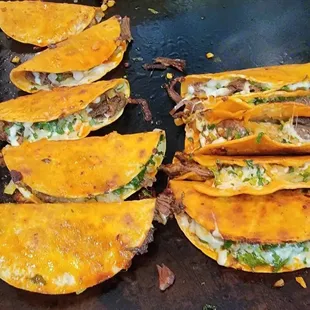 Birria tacos, burrito