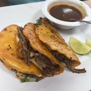 Birria with Cheese Taco