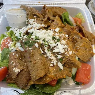 Spicy Gyro Salad